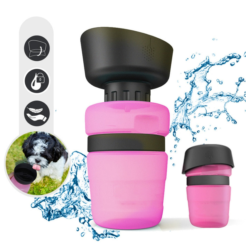 Mobile Hundewasserflasche